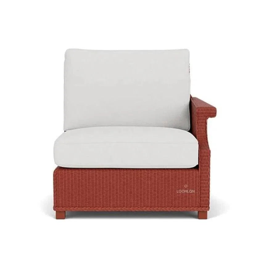 Hamptons Left Sectional Unit Outdoor Patio Furniture - LOOMLAN - Lloyd Flanders - Outdoor Modulars