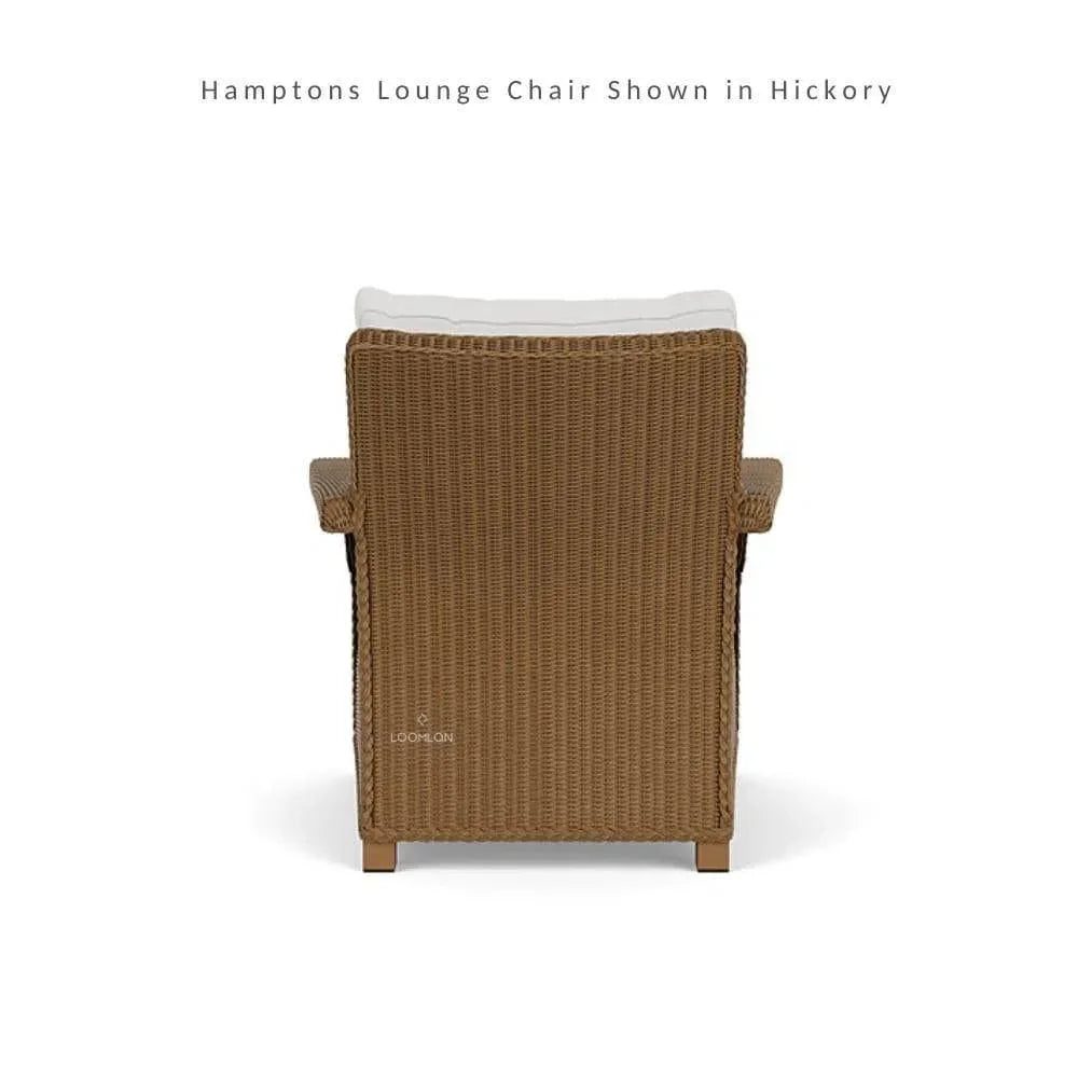 Hamptons Outdoor Wicker 4 Lounge Chair Set With Tables - LOOMLAN - Lloyd Flanders - Outdoor Lounge Sets
