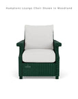 Hamptons Outdoor Wicker 4 Lounge Chair Set With Tables - LOOMLAN - Lloyd Flanders - Outdoor Lounge Sets