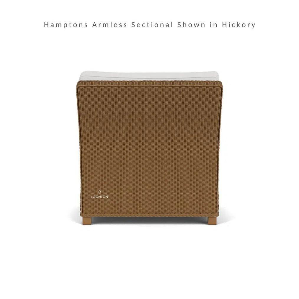 Hamptons Outdoor Wicker L - Shaped Sectional Side Table - LOOMLAN - Lloyd Flanders - Outdoor Lounge Sets