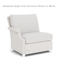 Hamptons Outdoor Wicker L - Shaped Sectional Side Table - LOOMLAN - Lloyd Flanders - Outdoor Lounge Sets