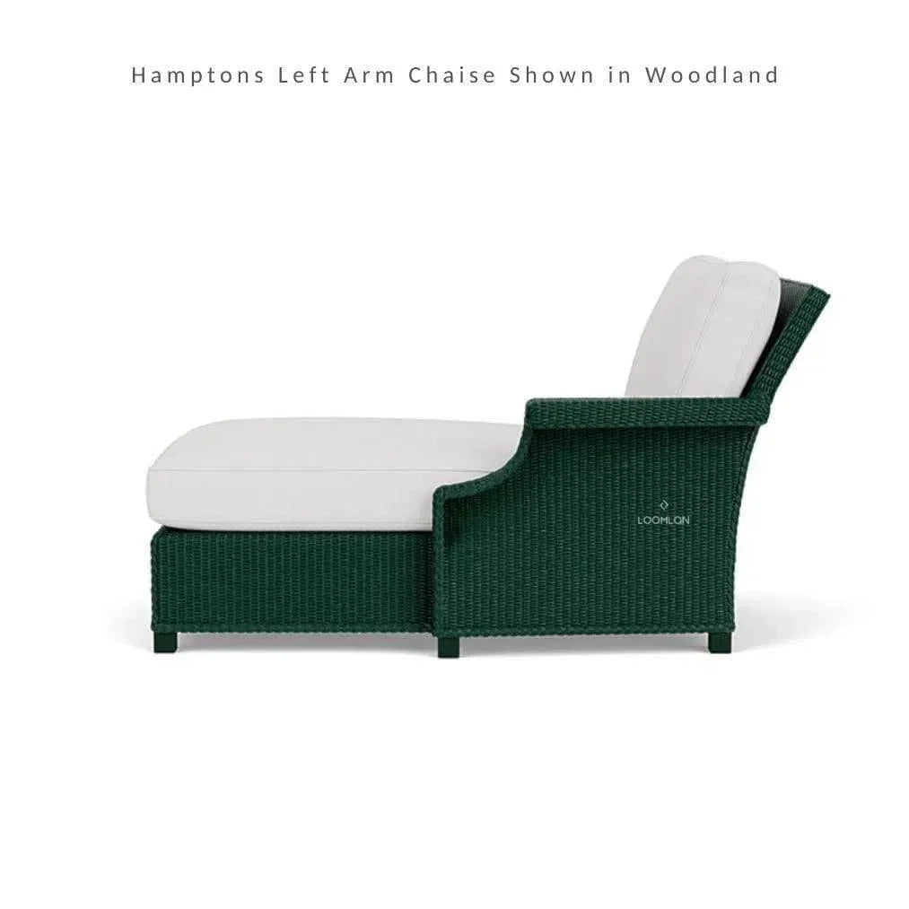 Hamptons Outdoor Wicker L - Shaped Sectional Side Table - LOOMLAN - Lloyd Flanders - Outdoor Lounge Sets