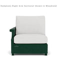 Hamptons Outdoor Wicker L - Shaped Sectional Side Table - LOOMLAN - Lloyd Flanders - Outdoor Lounge Sets