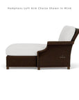 Hamptons Outdoor Wicker L - Shaped Sectional Side Table - LOOMLAN - Lloyd Flanders - Outdoor Lounge Sets