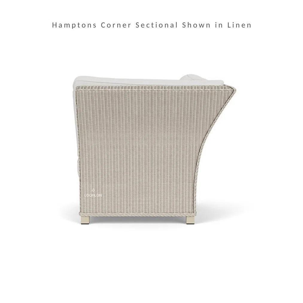 Hamptons Outdoor Wicker Sectional Coffee Table Set - LOOMLAN - Lloyd Flanders - Outdoor Lounge Sets