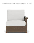 Hamptons Outdoor Wicker Sectional Sofa & Lounge Chair - LOOMLAN - Lloyd Flanders - Outdoor Lounge Sets