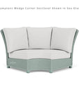 Hamptons Outdoor Wicker Sectional Sofa & Lounge Chair - LOOMLAN - Lloyd Flanders - Outdoor Lounge Sets