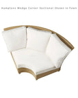 Hamptons Outdoor Wicker Sectional Sofa & Lounge Chair - LOOMLAN - Lloyd Flanders - Outdoor Lounge Sets