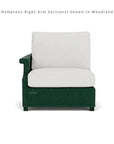 Hamptons Outdoor Wicker Sectional Sofa & Lounge Chair - LOOMLAN - Lloyd Flanders - Outdoor Lounge Sets