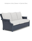 Hamptons Outdoor Wicker Sofa & Lounge Chair Set Tables - LOOMLAN - Lloyd Flanders - Outdoor Lounge Sets