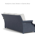 Hamptons Outdoor Wicker Sofa & Lounge Chair Set Tables - LOOMLAN - Lloyd Flanders - Outdoor Lounge Sets