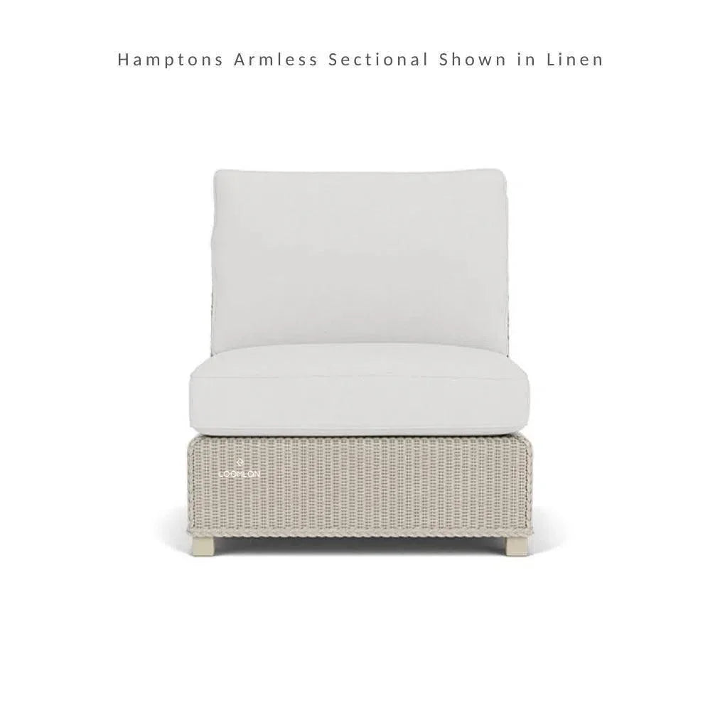 Hamptons Sectional Unit All - Weather Outdoor Furniture - LOOMLAN - Lloyd Flanders - Outdoor Modulars