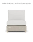 Hamptons Sectional Unit All - Weather Outdoor Furniture - LOOMLAN - Lloyd Flanders - Outdoor Modulars