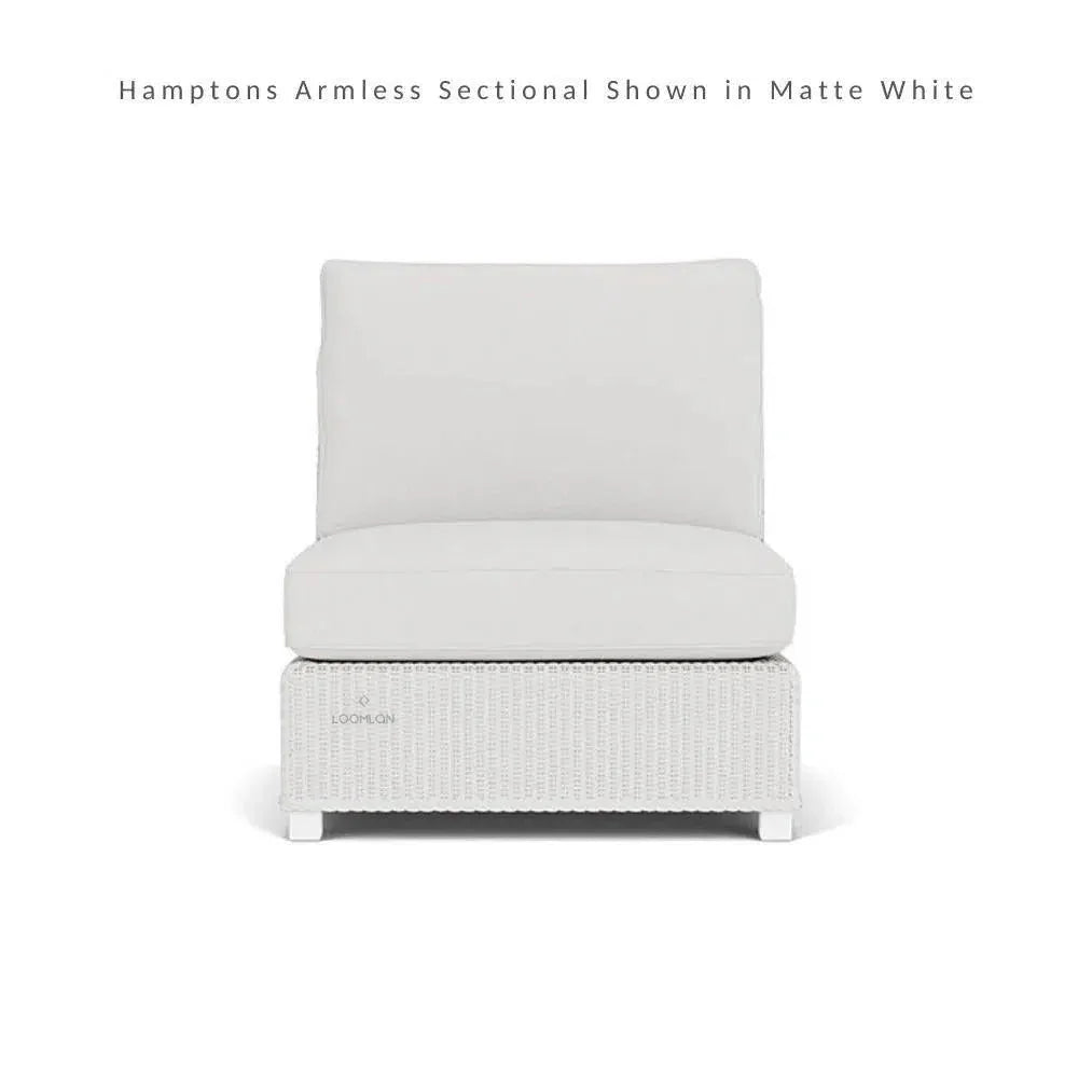 Hamptons Sectional Unit All - Weather Outdoor Furniture - LOOMLAN - Lloyd Flanders - Outdoor Modulars