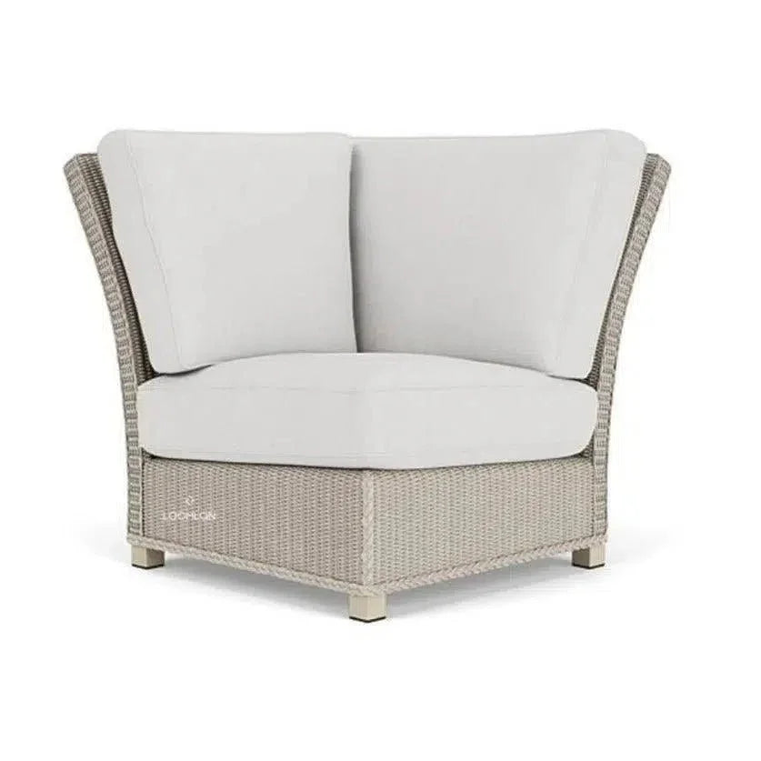 Hamptons Single Corner Sectional Wicker Outdoor - LOOMLAN - Lloyd Flanders - Outdoor Modulars