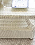Hamptons Square End Accent Table Glass Lloyd Flanders - LOOMLAN - Lloyd Flanders - Outdoor Side Tables