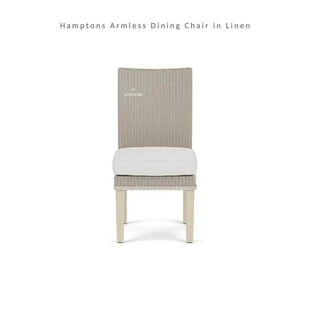 Hamptons Teak Extendable Dining Table Set With Chairs - LOOMLAN - Lloyd Flanders - Outdoor Dining Sets