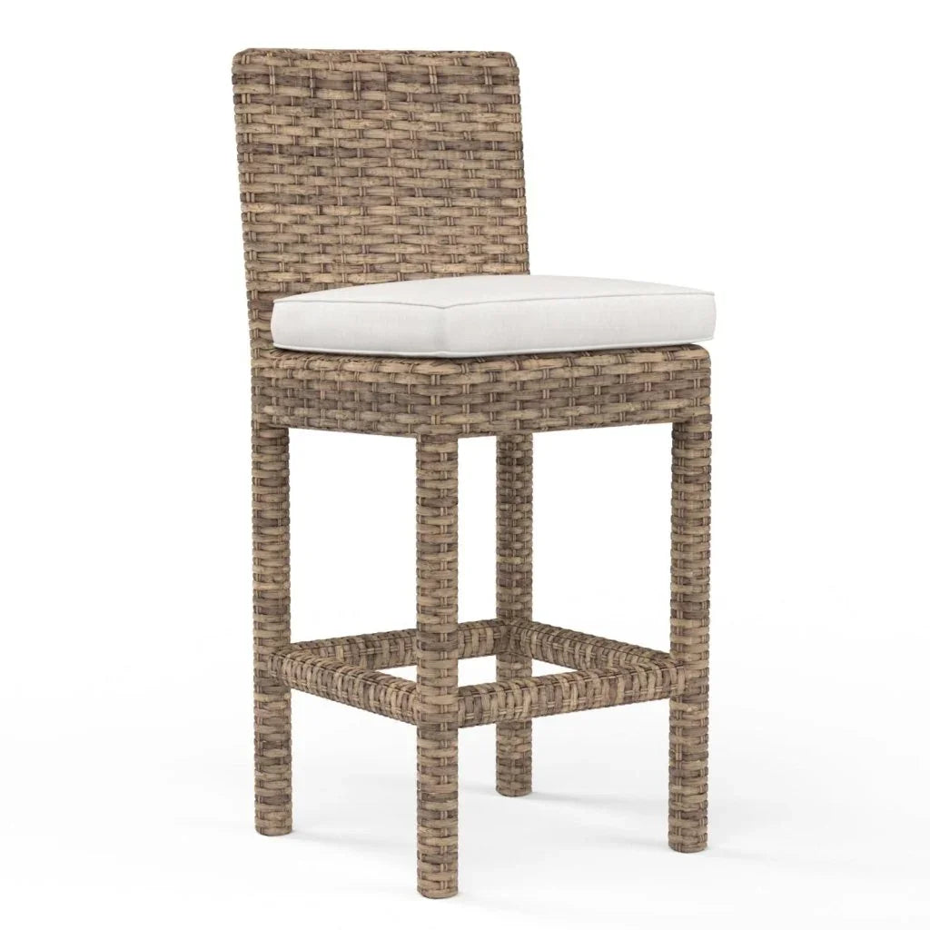 Havana Sunbrella Outdoor Barstool - LOOMLAN - Sunset West - Outdoor Bar Stools