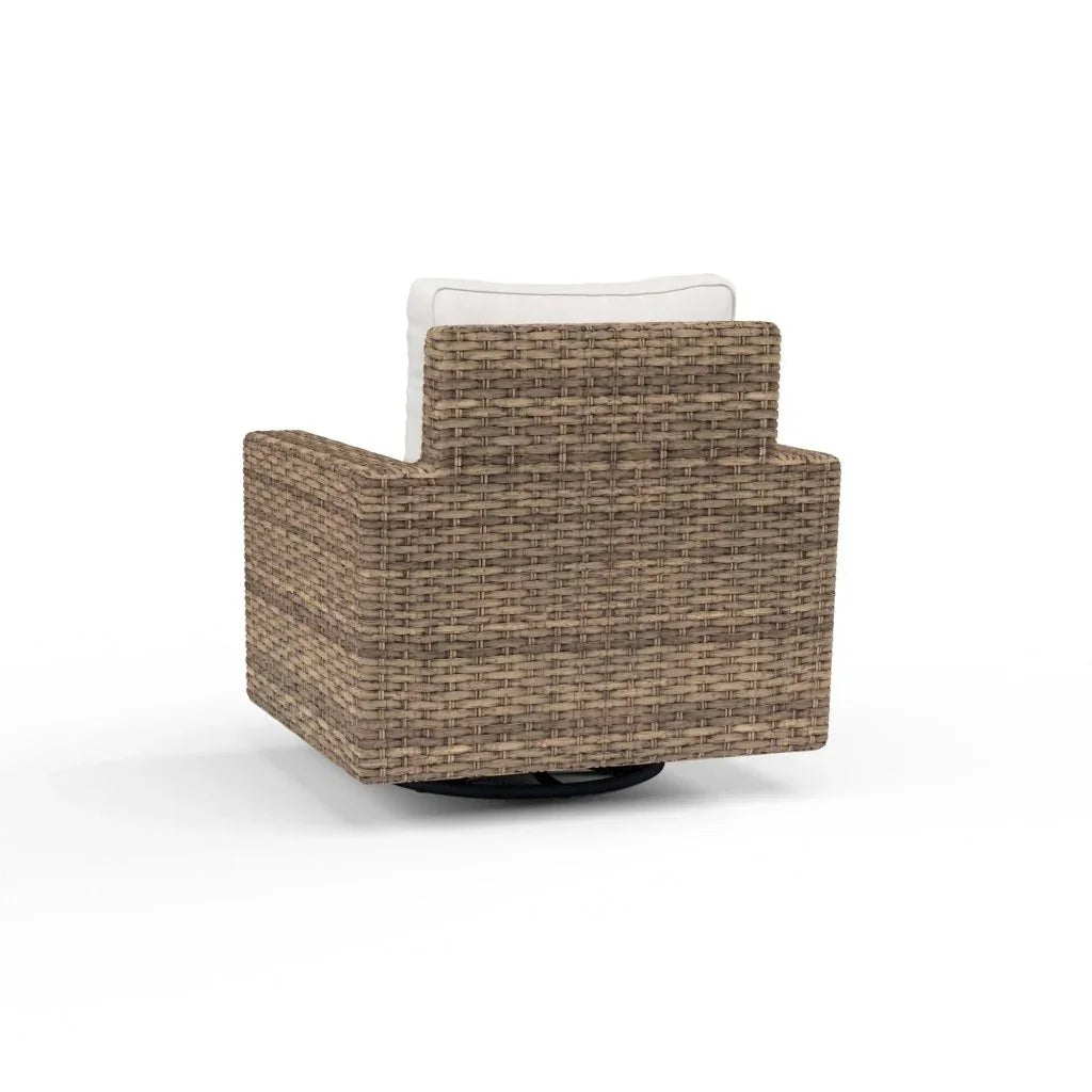 Havana Sunbrella Swivel Outdoor Rocker - LOOMLAN - Sunset West - Outdoor Accent Chairs