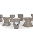 Hayden Fiber Reinforced Concrete Side Table - LOOMLAN - Urbia - Outdoor Side Tables