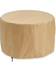 HDPE Round Fire Pit Table USA Made Elementz Blaze - LOOMLAN - Breezesta - Outdoor Fire Tables