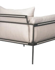 Hebrides Lounge Chair - Carrion Wheat Outdoor - LOOMLAN - Seasonal Living - Outdoor Lounge Chairs