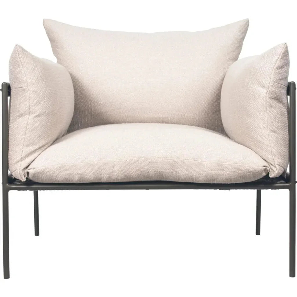 Hebrides Lounge Chair - Carrion Wheat Outdoor - LOOMLAN - Seasonal Living - Outdoor Lounge Chairs