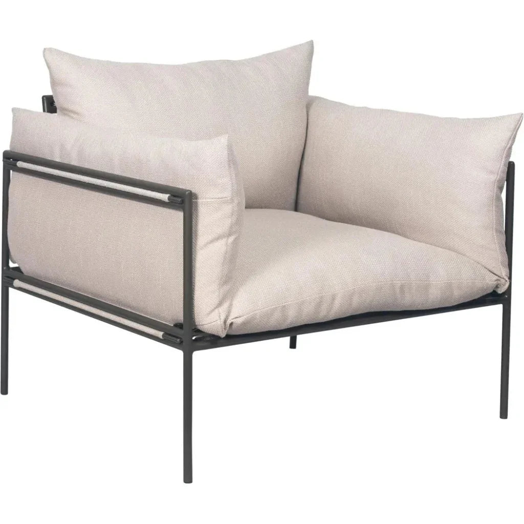 Hebrides Lounge Chair - Carrion Wheat Outdoor - LOOMLAN - Seasonal Living - Outdoor Lounge Chairs