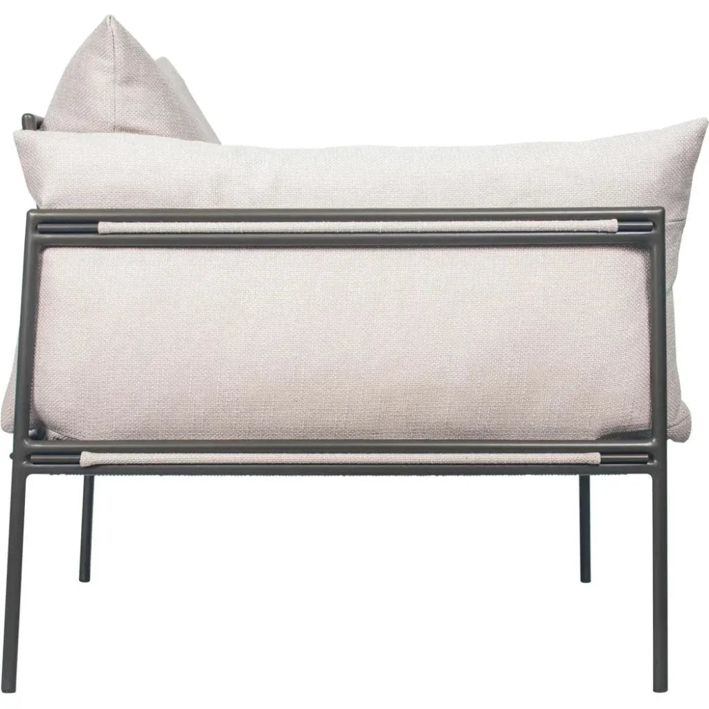 Hebrides Lounge Chair - Carrion Wheat Outdoor - LOOMLAN - Seasonal Living - Outdoor Lounge Chairs