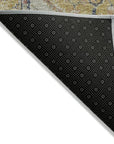 LOOMLAN Rugs Helsinki Gold Washable Indoor-Outdoor Rug