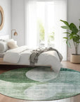 LOOMLAN Rugs Henry Blue Washable Indoor-Outdoor Rug