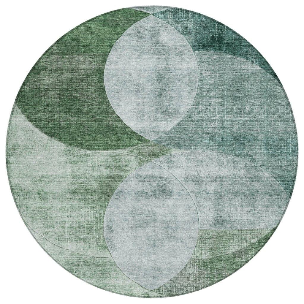 LOOMLAN Rugs Henry Blue Washable Indoor-Outdoor Rug
