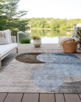 LOOMLAN Rugs Henry Denim Washable Indoor-Outdoor Rug