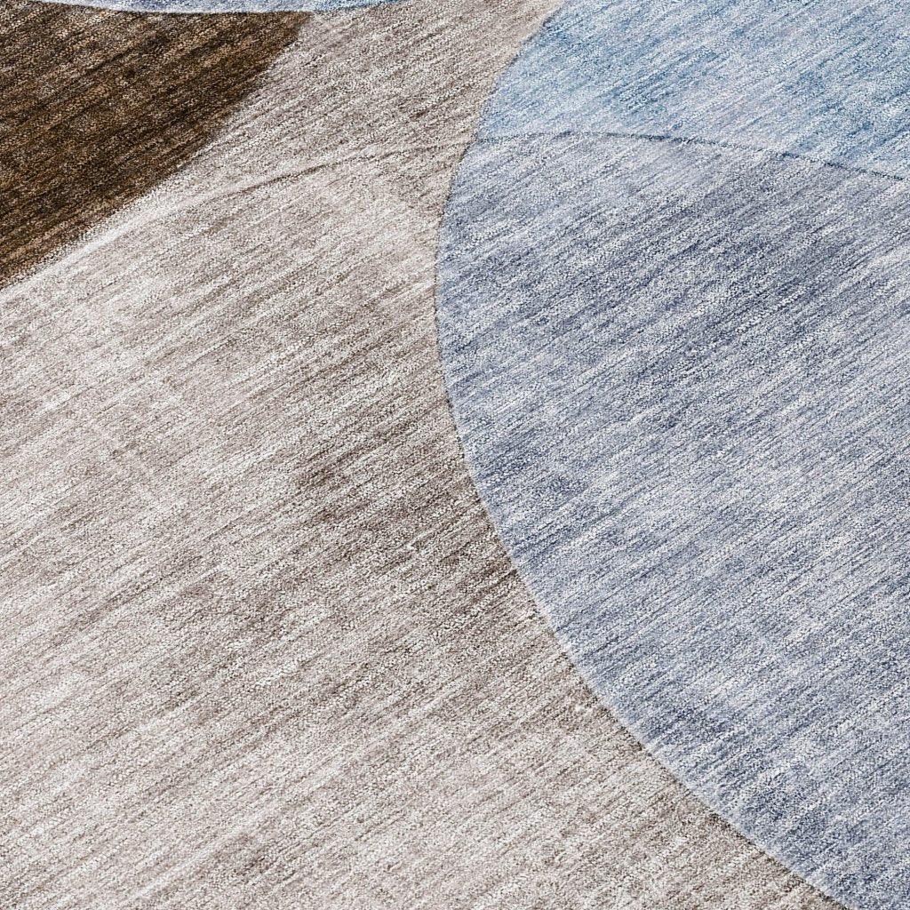 LOOMLAN Rugs Henry Denim Washable Indoor-Outdoor Rug