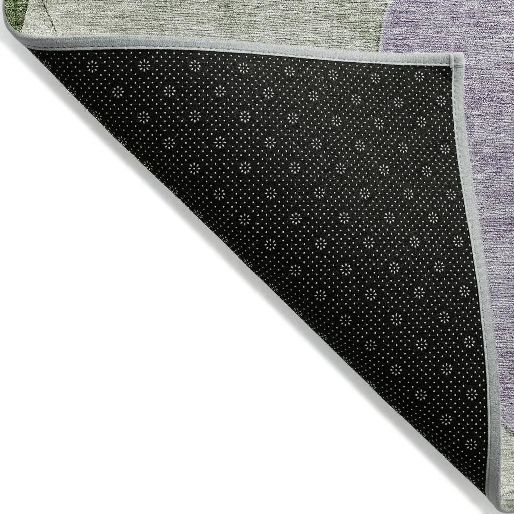 LOOMLAN Rugs Henry Lavender Washable Indoor-Outdoor Rug