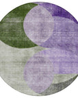 LOOMLAN Rugs Henry Lavender Washable Indoor-Outdoor Rug