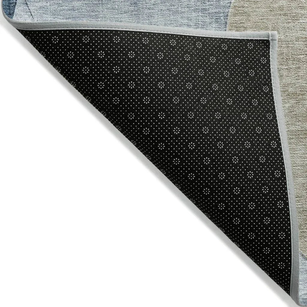 LOOMLAN Rugs Henry Sky Washable Indoor-Outdoor Rug