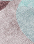 LOOMLAN Rugs Henry Teal Washable Indoor-Outdoor Rug