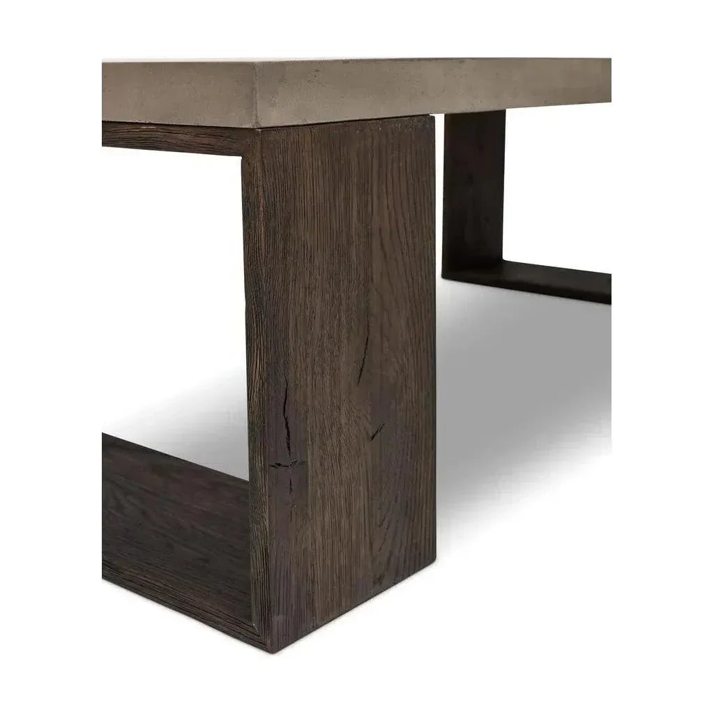 Heritage Reinforced Concrete Rectangular Coffee Table - LOOMLAN - Urbia - Outdoor Coffee Tables