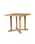 Herning Teak Patio Square Dining Set 5PC - LOOMLAN - HiTeak - Outdoor Dining Sets