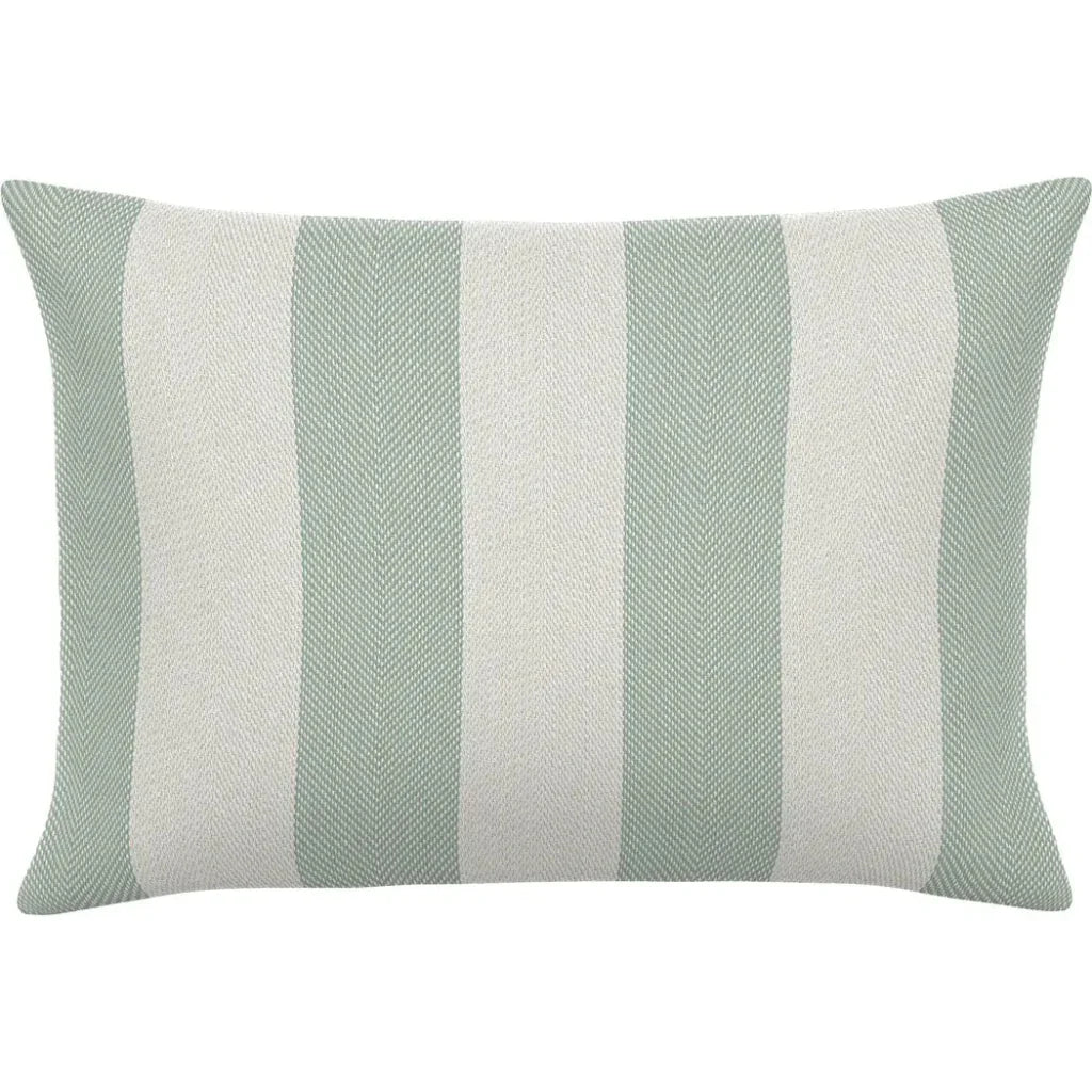 Herringbone Stripe Handmade Outdoor Pillow - LOOMLAN - Earnest Collection - Outdoor Pillows