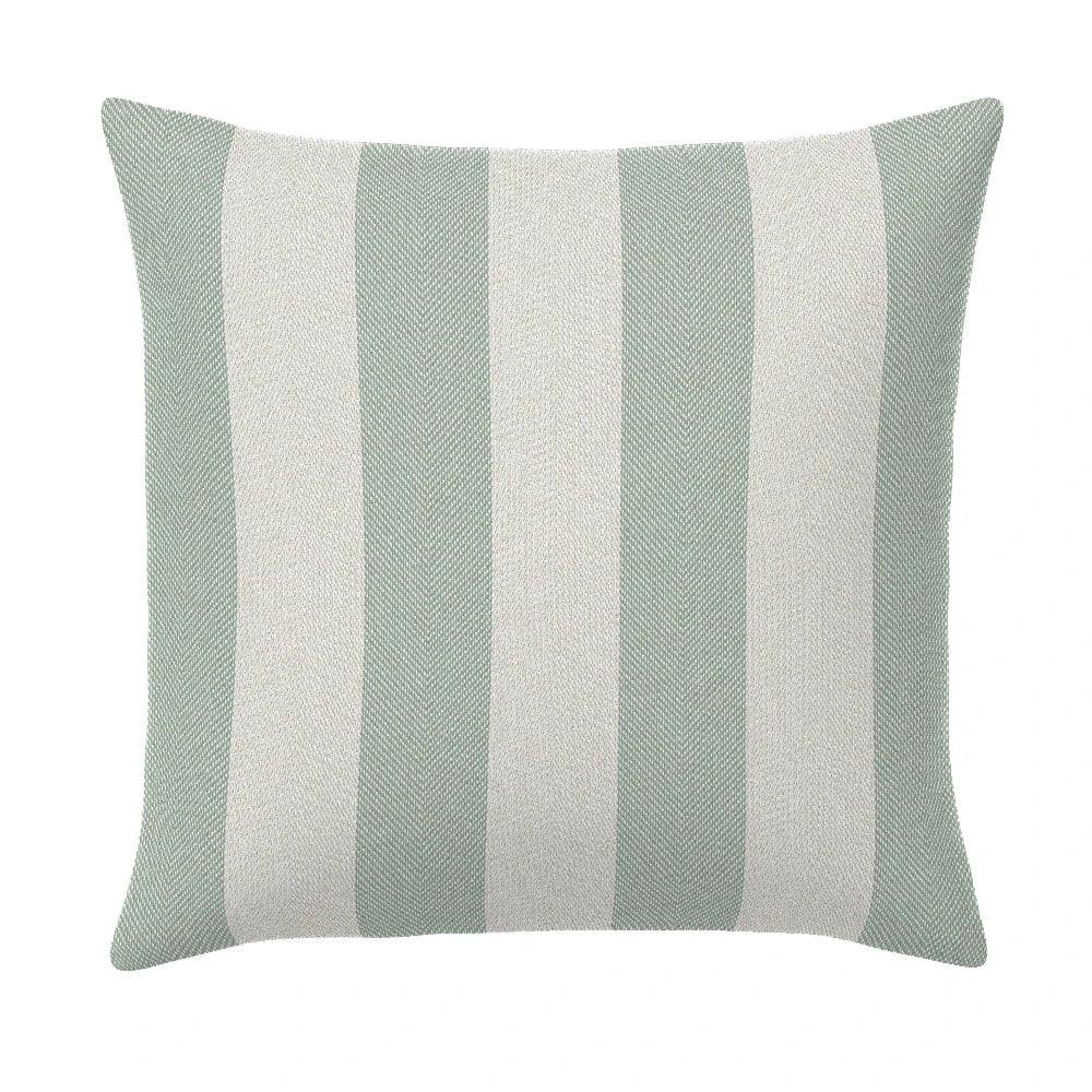 Herringbone Stripe Handmade Outdoor Pillow - LOOMLAN - Earnest Collection - Outdoor Pillows
