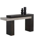 Herriot Concrete Outdoor Couch Table - LOOMLAN - SUNPAN - Outdoor Console Tables