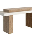 Herriot Concrete Outdoor Couch Table - LOOMLAN - SUNPAN - Outdoor Console Tables