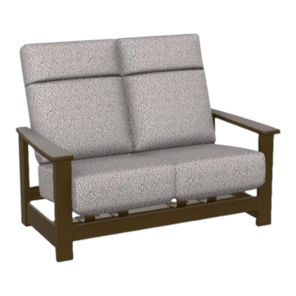 Replacement Cushions for Leeward Deep Seat High Back Hidden Motion Loveseat - Commercial Grade