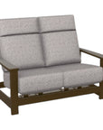 Replacement Cushions for Leeward Deep Seat High Back Hidden Motion Loveseat - Commercial Grade