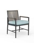 Pietra Sunbrella Outdoor Dining Arm Chair 2PC