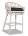 Dana Rope Weatherproof Outdoor Bar Stool