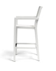 Naples Aluminum Made Sling Outdoor Barstool