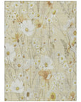 LOOMLAN Rugs Ilunara Gold Washable Indoor-Outdoor Rug